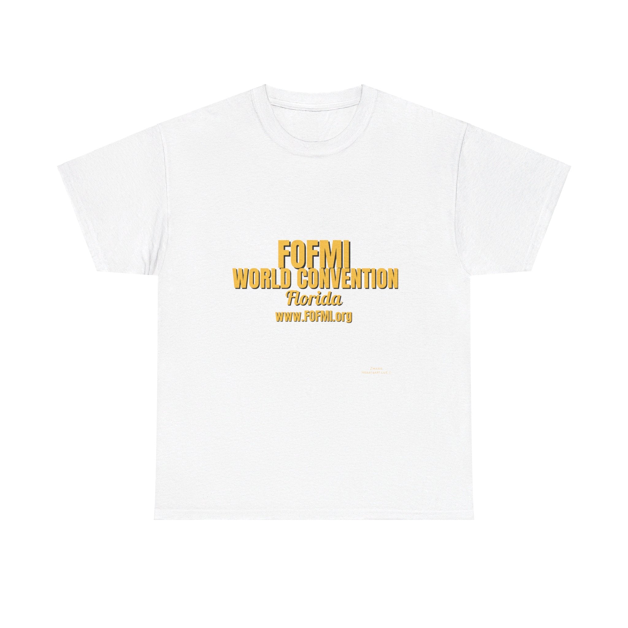 FOFMI WORLD CONVENTION Unisex Heavy Cotton Tee
