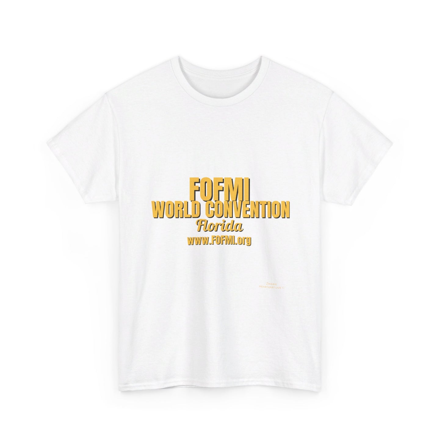 FOFMI WORLD CONVENTION Unisex Heavy Cotton Tee