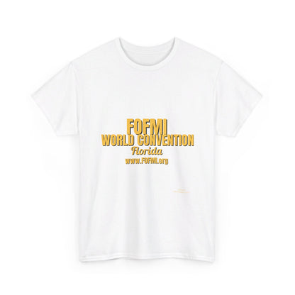 FOFMI WORLD CONVENTION Unisex Heavy Cotton Tee