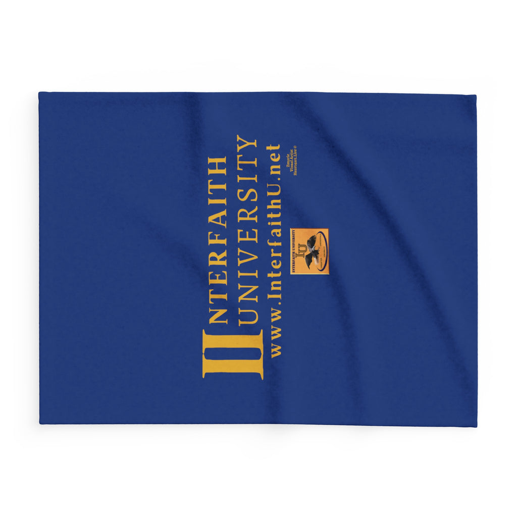 Interfaith University Arctic Fleece Blanket (Blue)