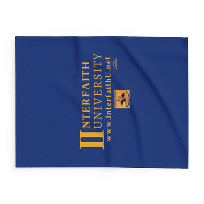 Interfaith University Arctic Fleece Blanket (Blue)