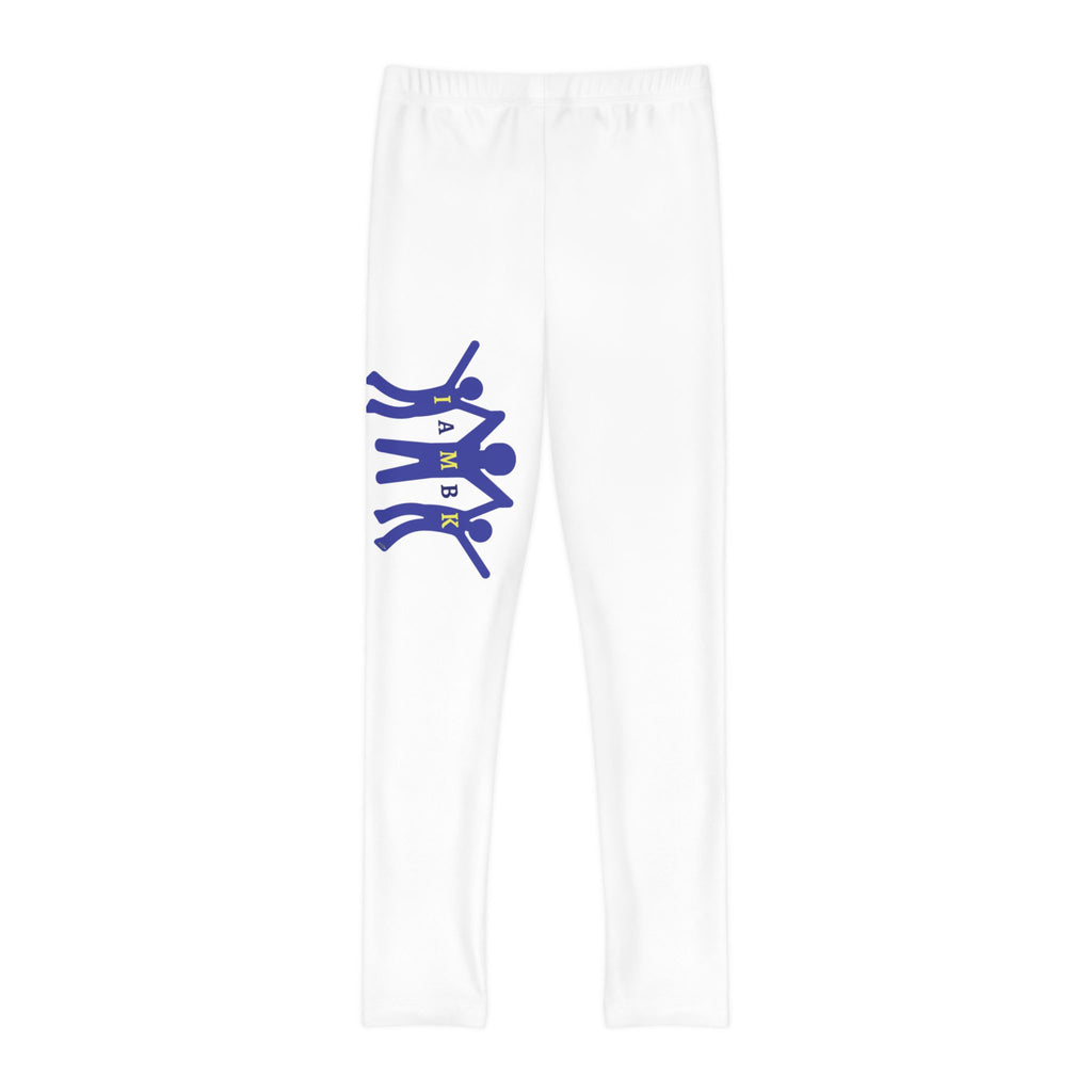IAMBK Youth Full-Length Leggings (WHITE)