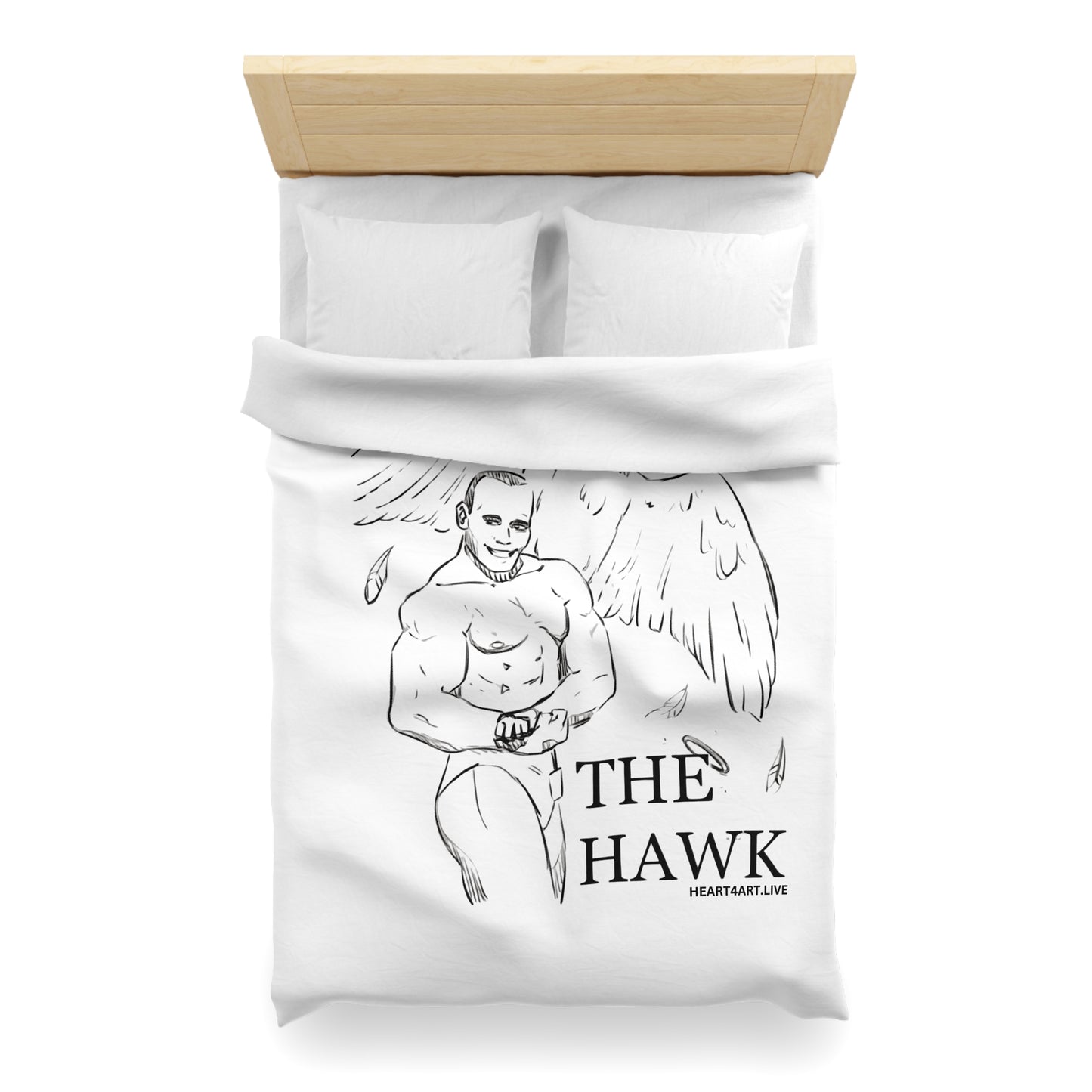 THE HAWK Microfiber Duvet Cover