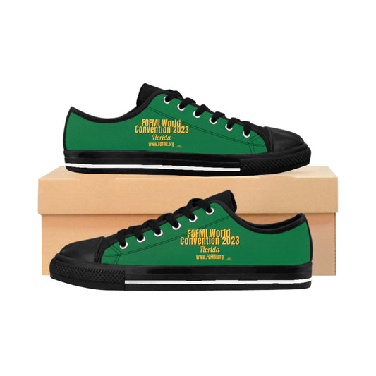 FOFMI WORLD CONVENTION 2023 Men's Sneakers (Green)