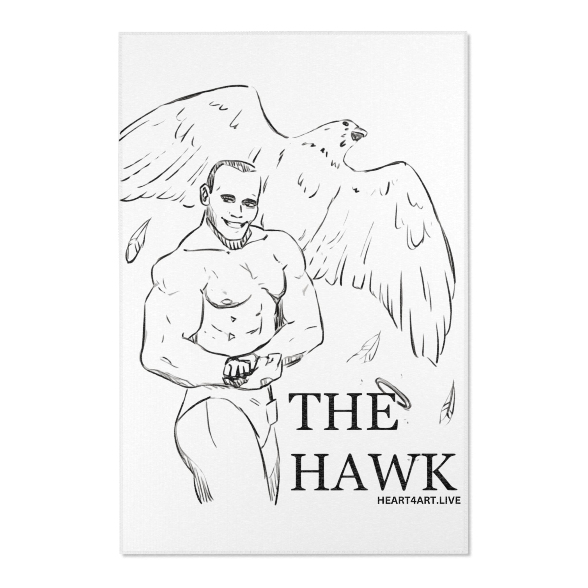 THE HAWK Area Rugs
