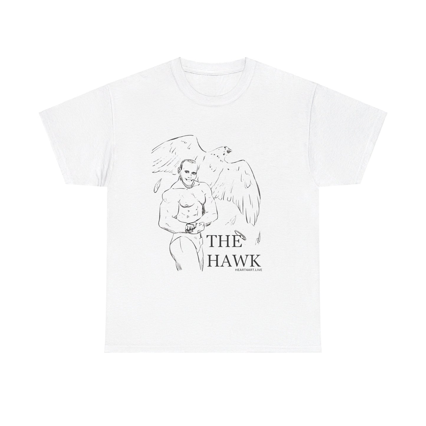 THE HAWK Unisex Heavy Cotton Tee