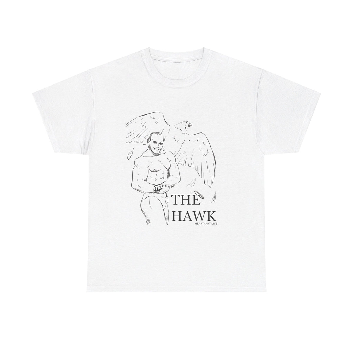 THE HAWK Unisex Heavy Cotton Tee