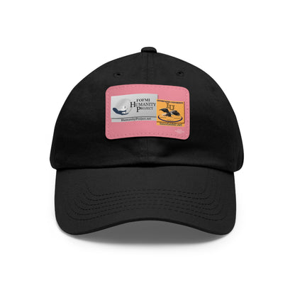 IU/FOFMI Baseball Cap with Leather Patch (Rectangle)