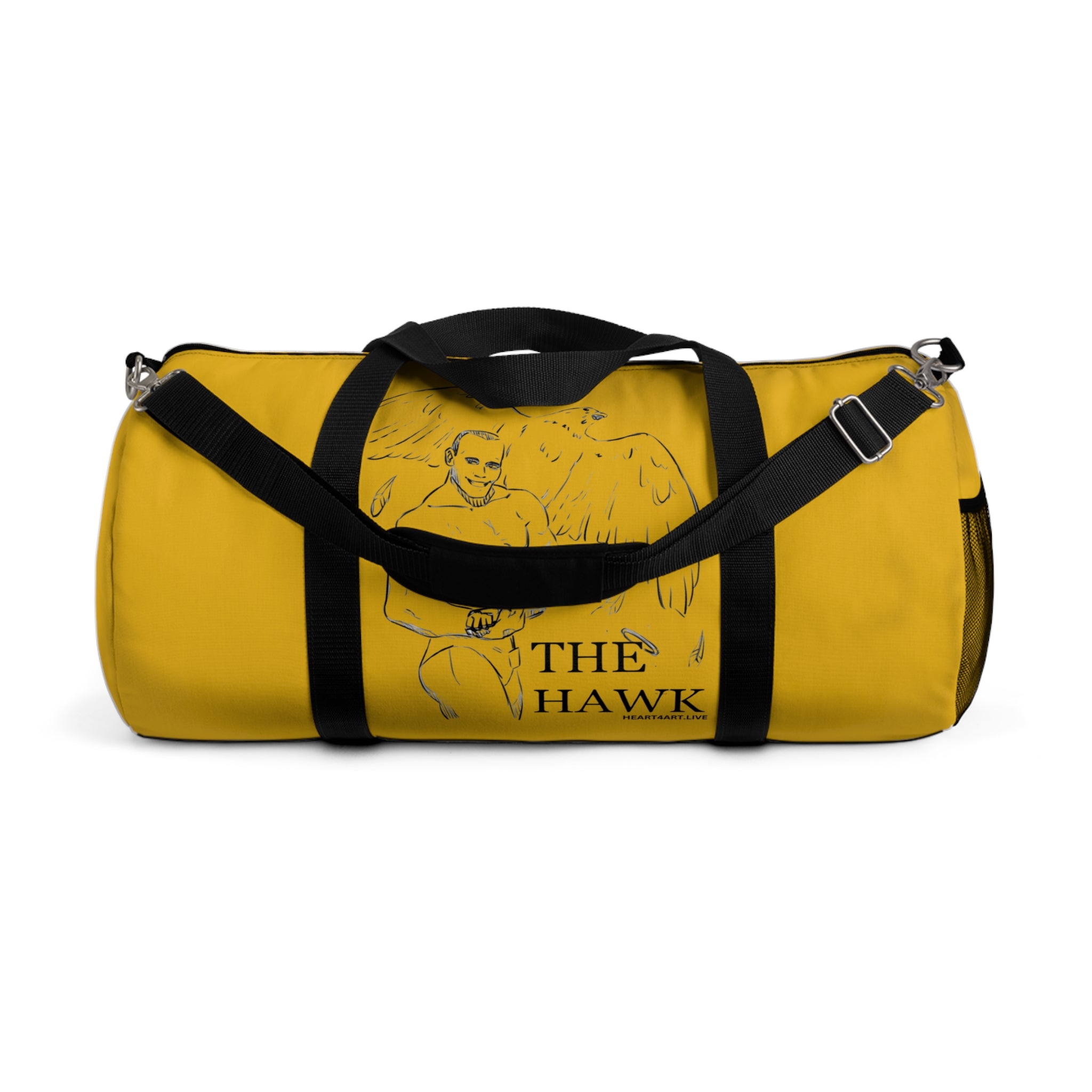 THE HAWK Duffel Bag (Gold)