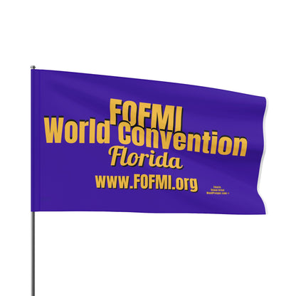 FOFMI WORLD CONVENTION Purple Flag