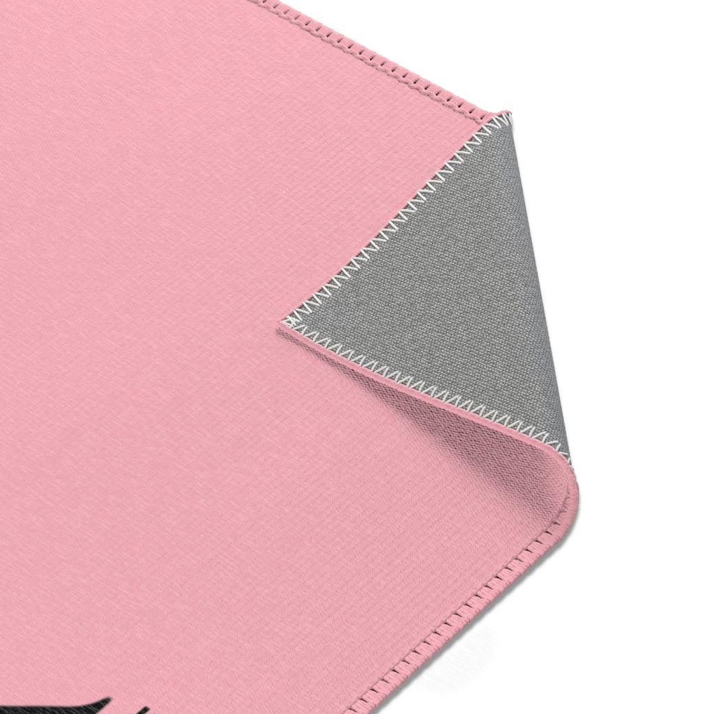 THE HAWK Area Rugs (Light Pink)