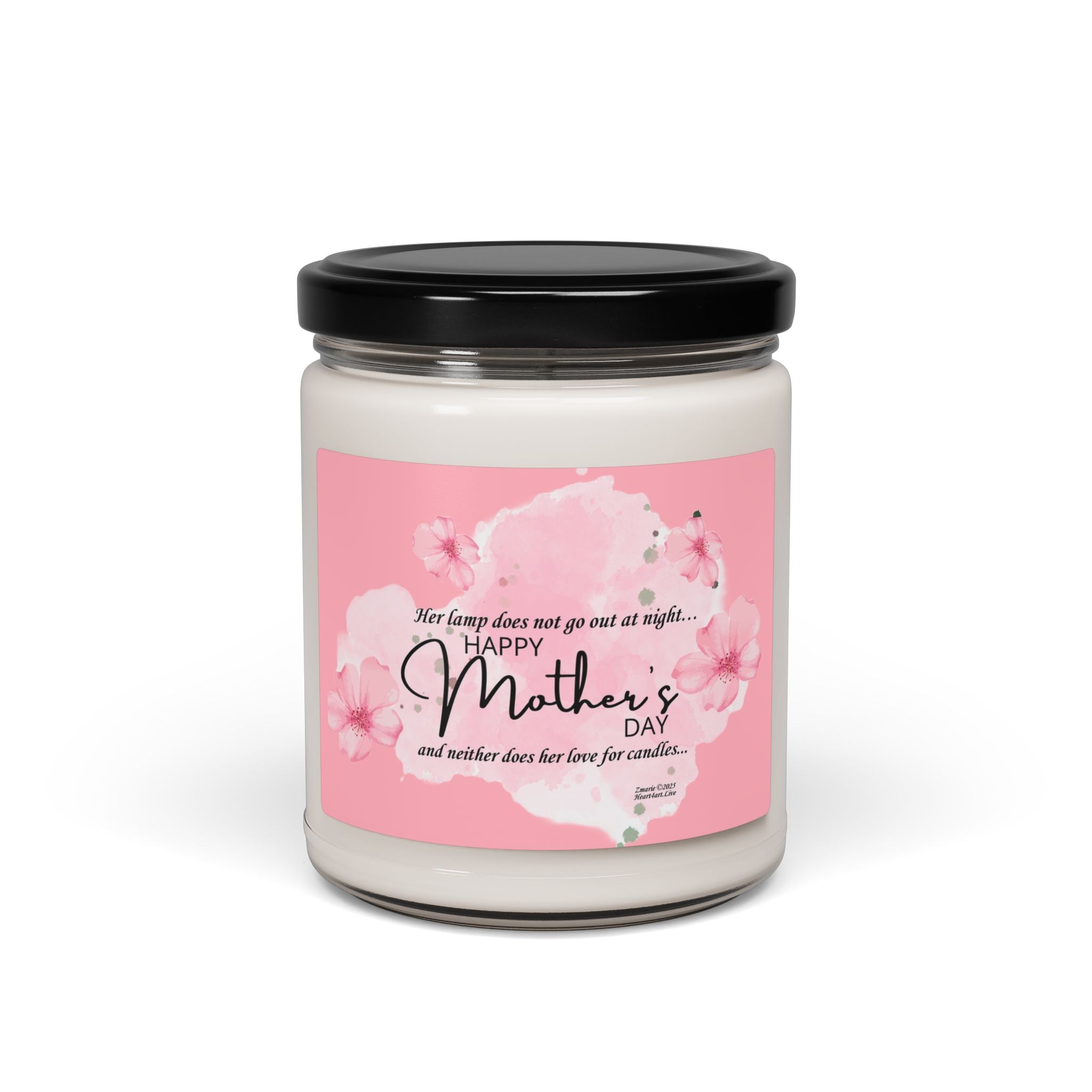 Her lamp does not go out at night… and neither does her love for candles- Premium Scented Soy Candle, 9oz