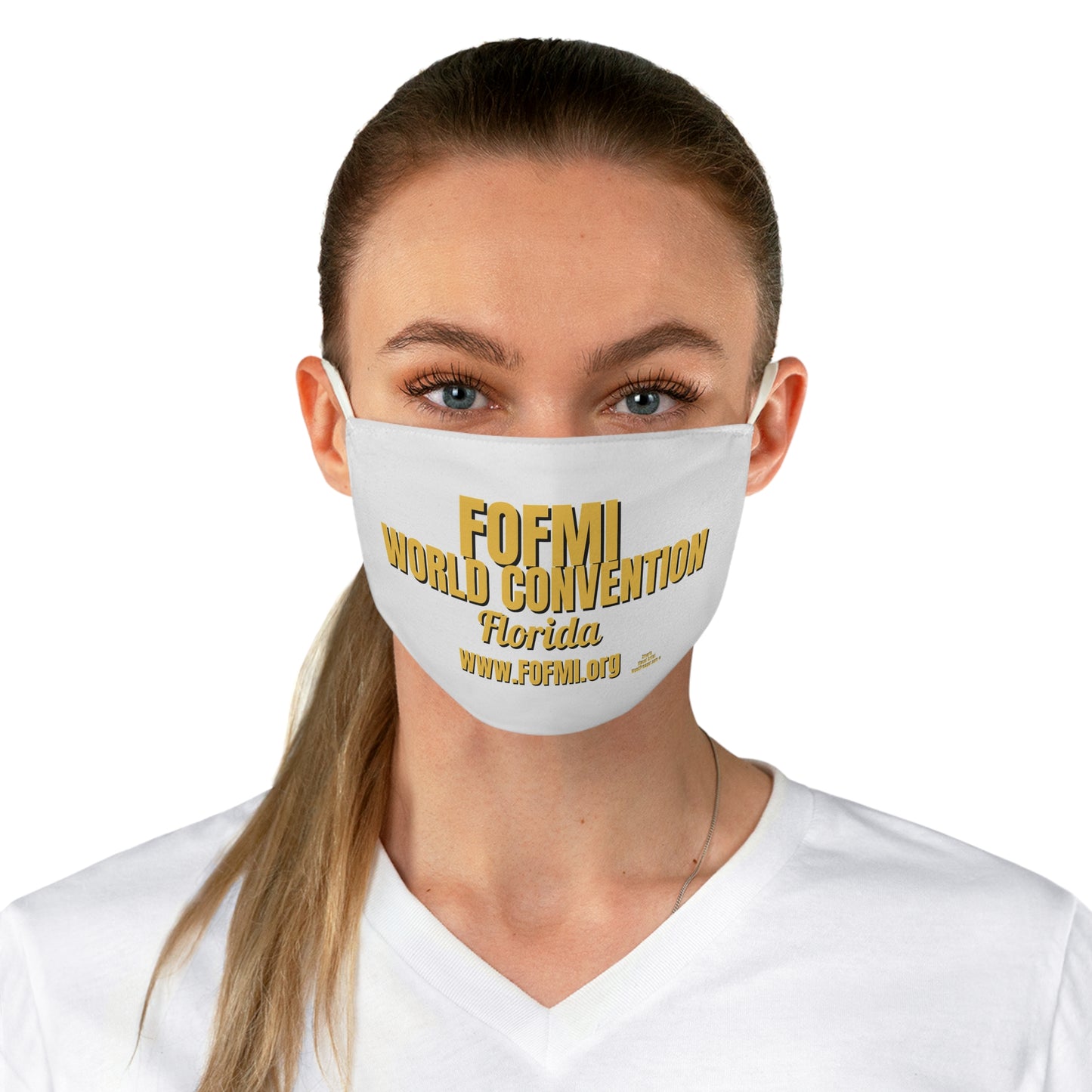 FOFMI WORLD CONVENTION Fabric Face Mask