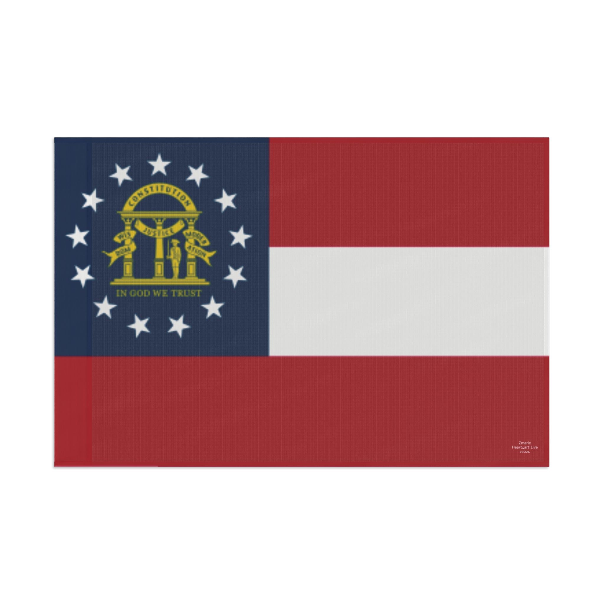 Georgia Flag (36" x 24")