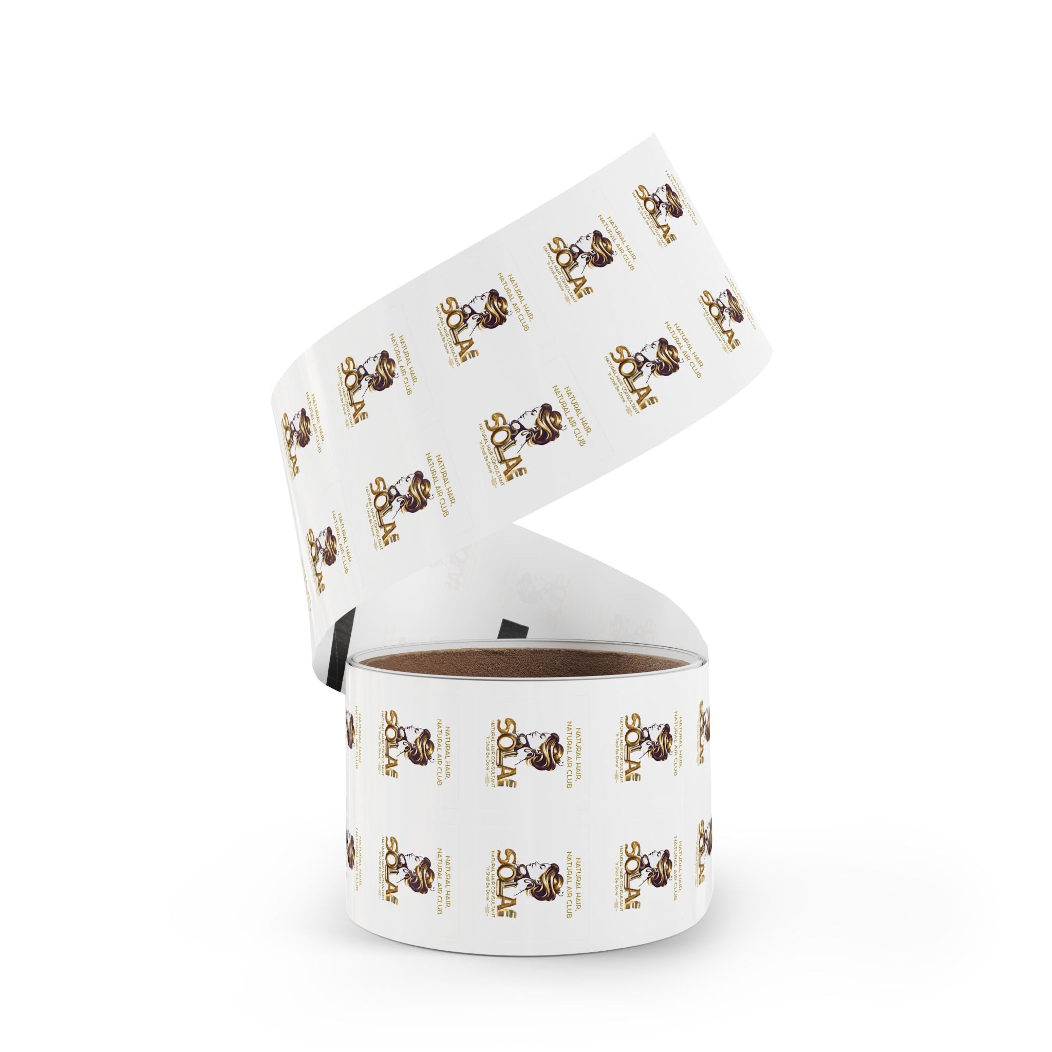 Solae Square Sticker Label Rolls