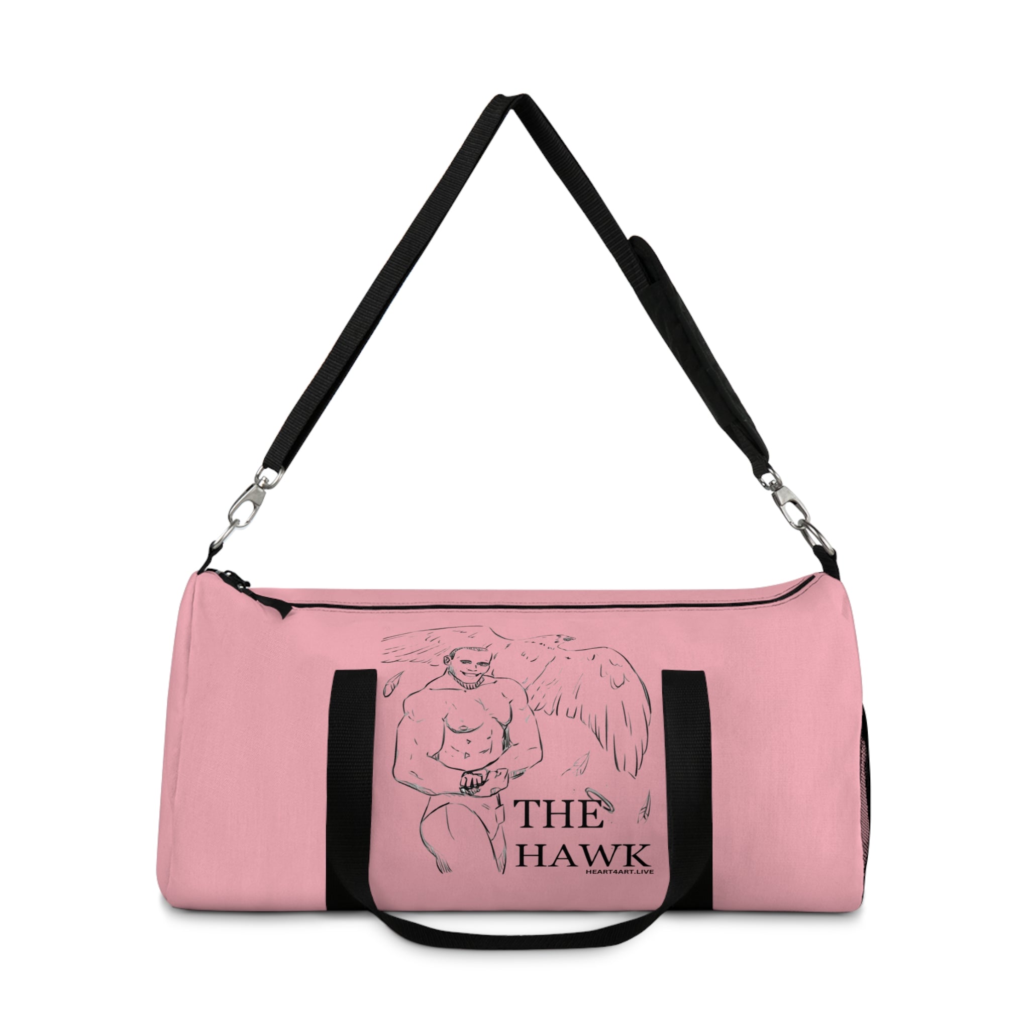 THE HAWK Duffel Bag (Light Pink)