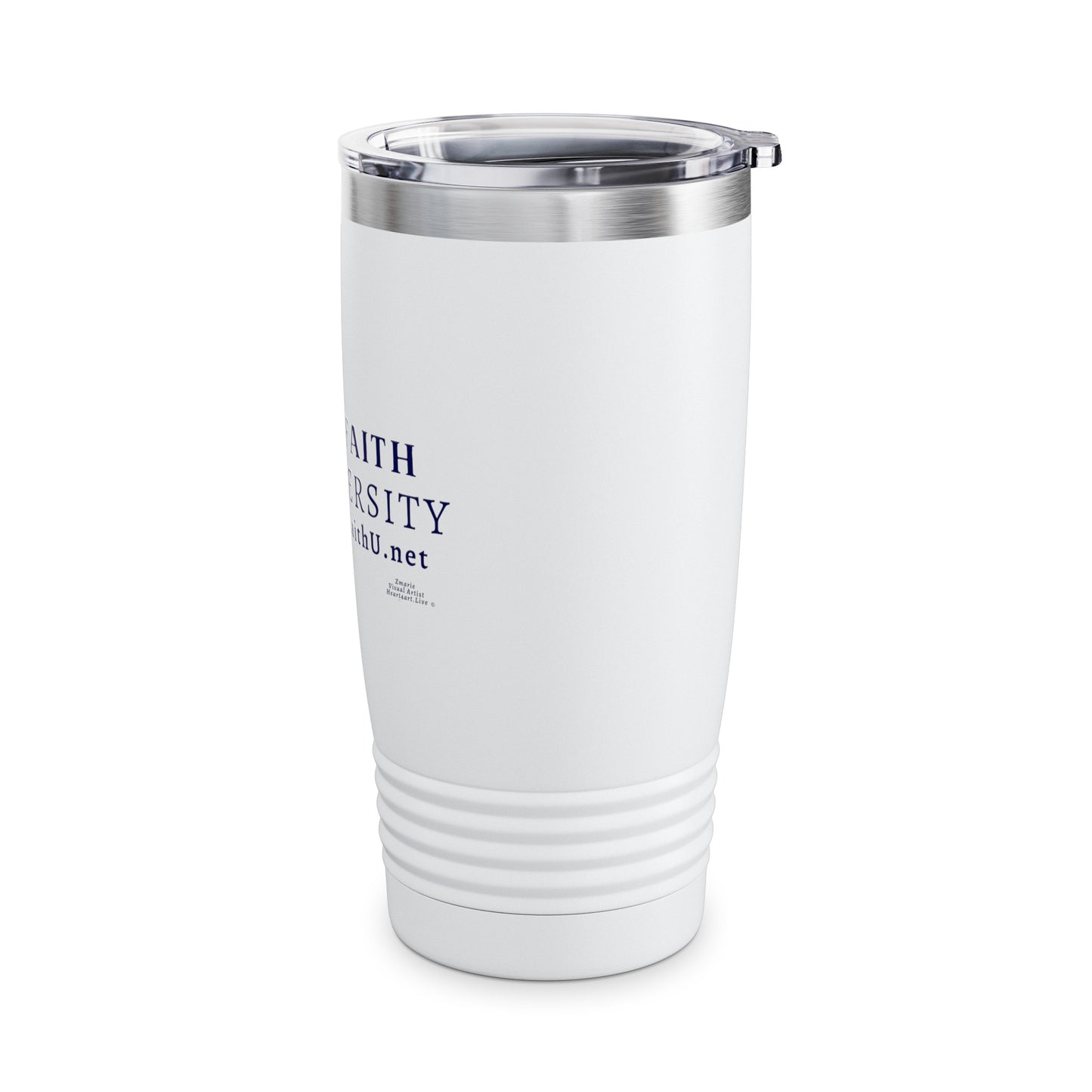 Interfaith University Ringneck Tumbler, 20oz (White)