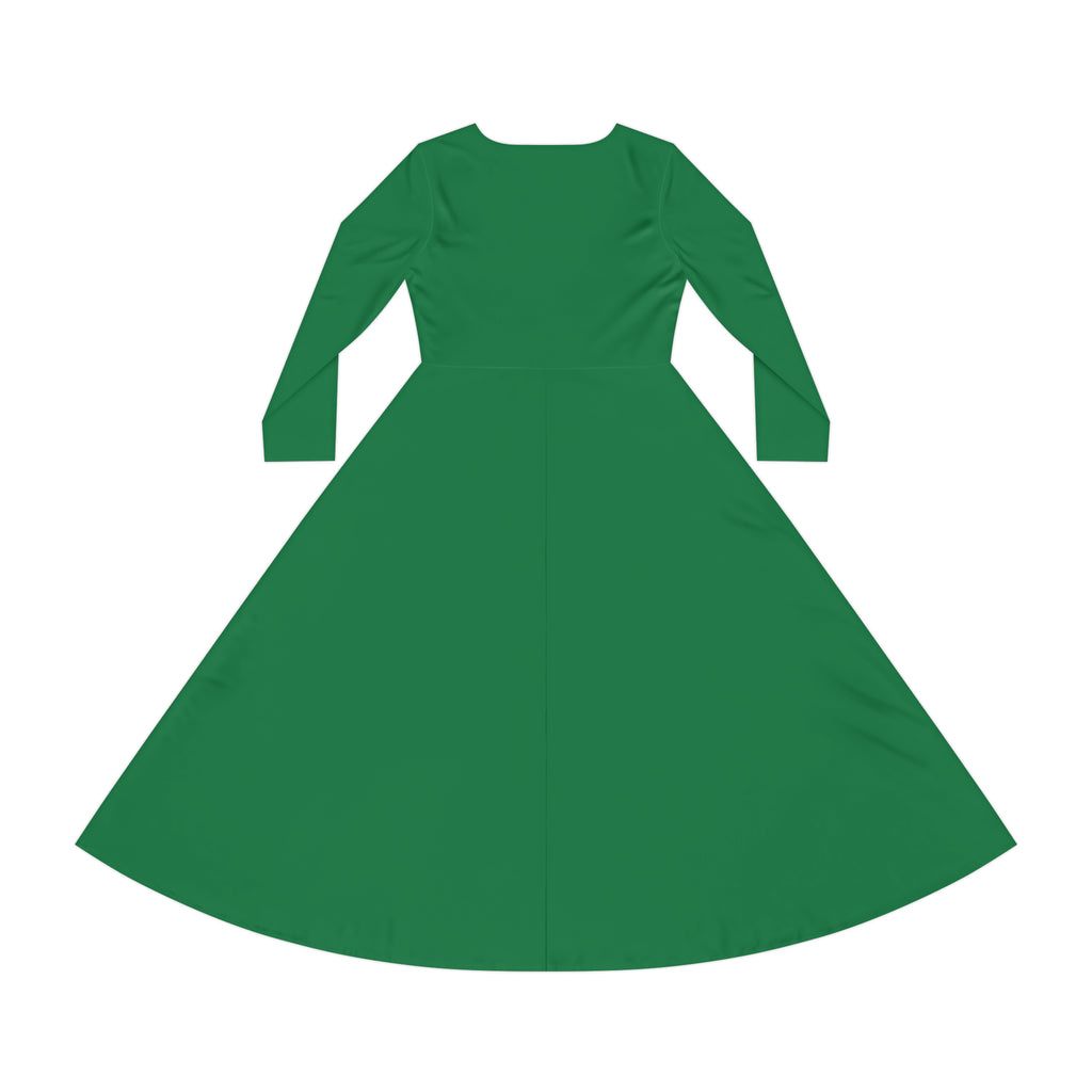 FOFMI WORLD CONVENTION 2023 Women's Long Sleeve Dress (Green)