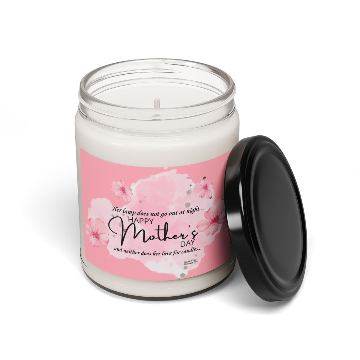 Her lamp does not go out at night… and neither does her love for candles- Premium Scented Soy Candle, 9oz