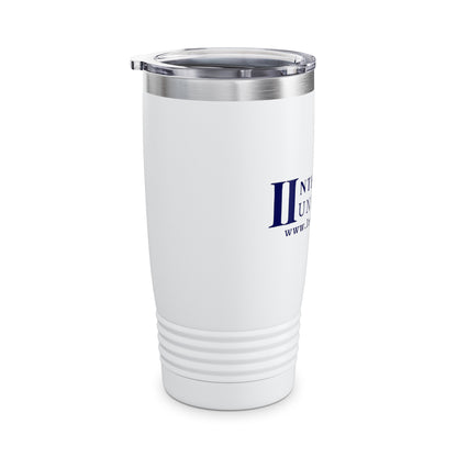 Interfaith University Ringneck Tumbler, 20oz (White)