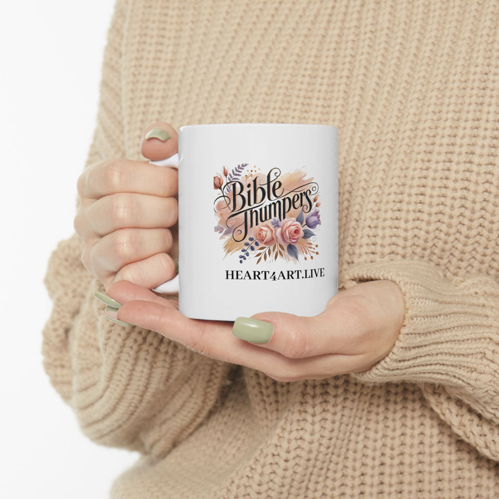 BIBLE THUMPERS Ceramic Mug, (11oz, 15oz)