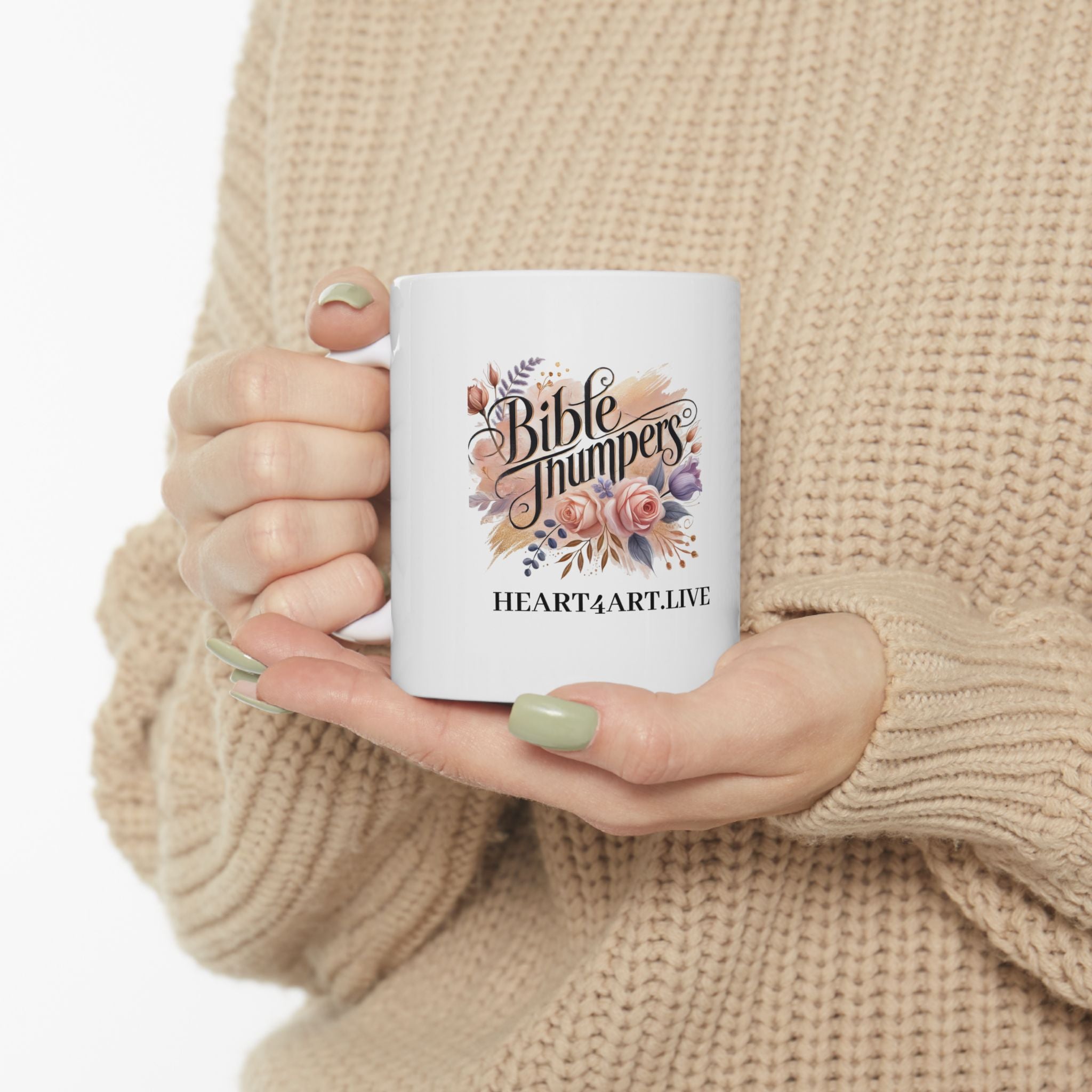 BIBLE THUMPERS Ceramic Mug, (11oz, 15oz)