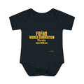 FOFMI WORLD CONVENTION Infant Baby Rib Bodysuit