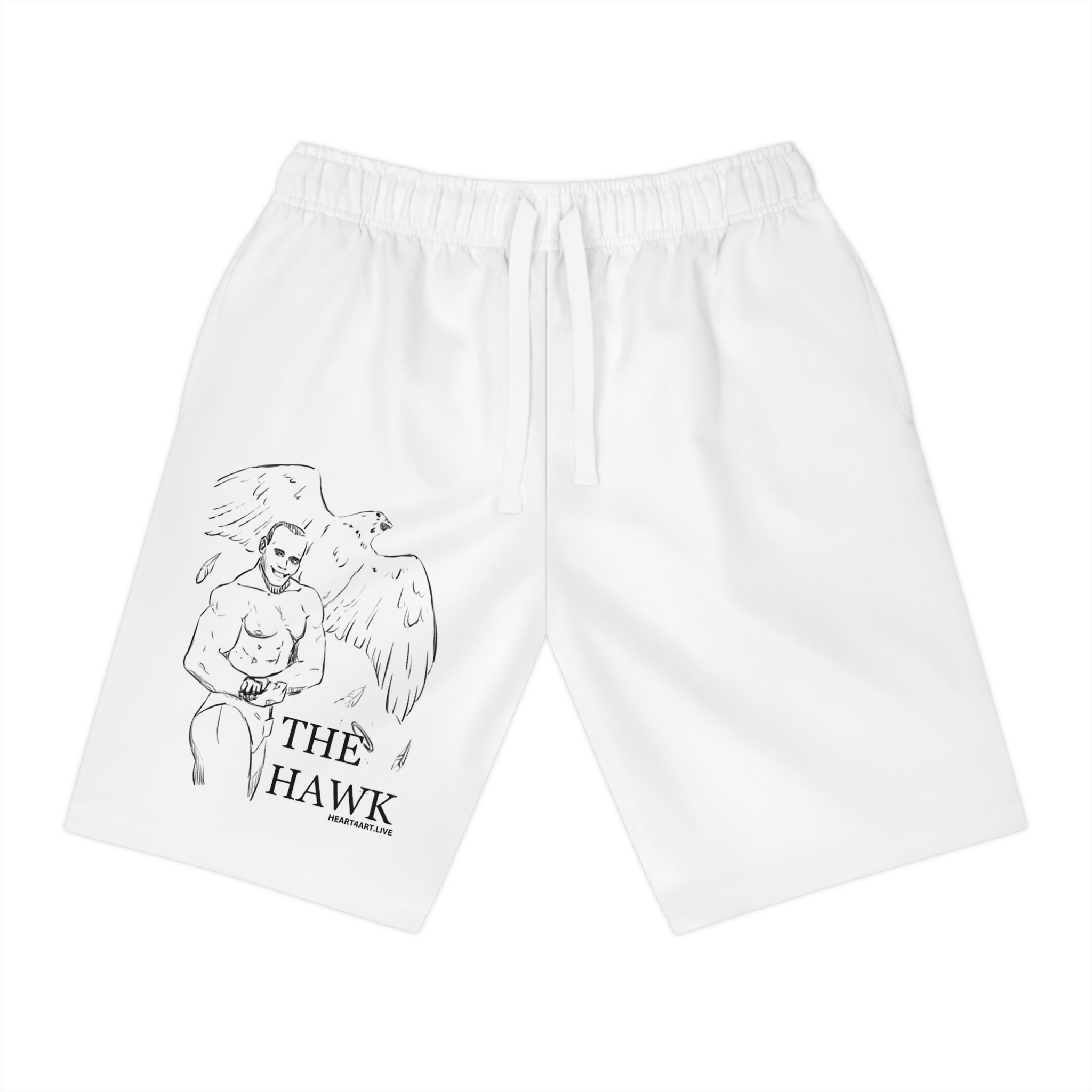 THE HAWK Athletic Long Shorts (AOP)