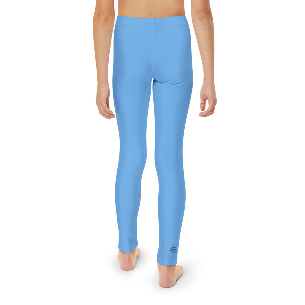 IAMBK Youth Full-Length Leggings (BLUE)