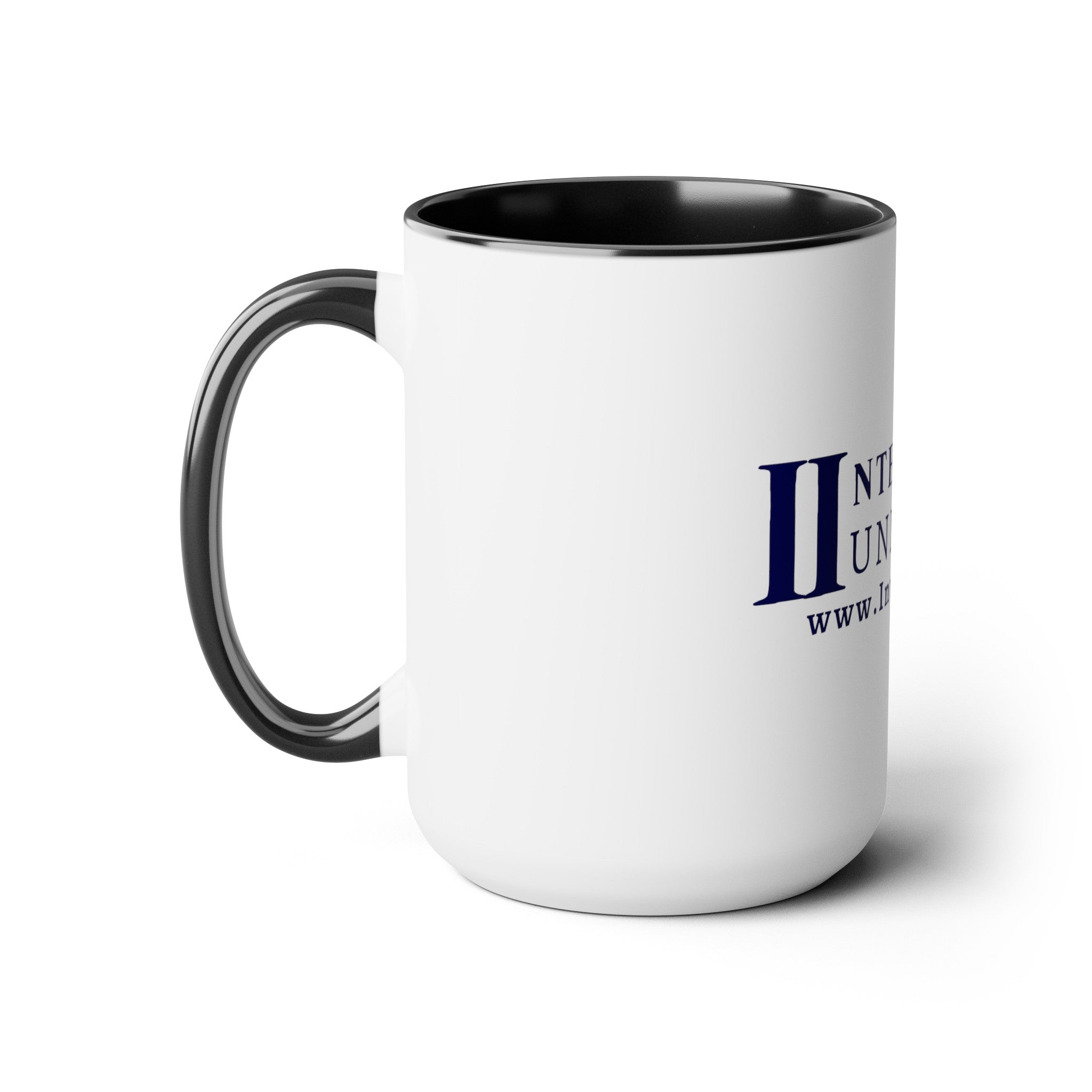 Interfaith University Two-Tone Coffee Mugs, 15oz