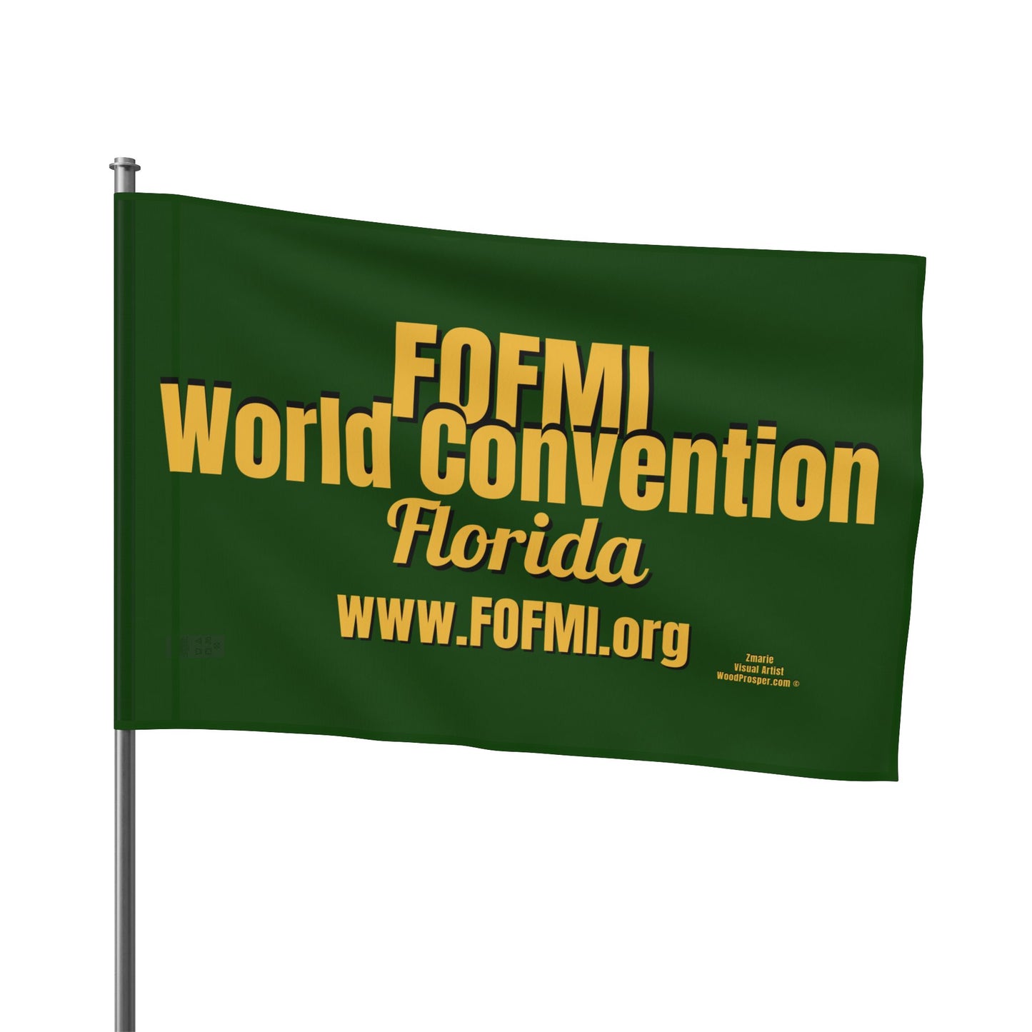 FOFMI WORLD CONVENTION Green Flag