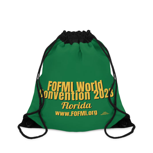 FOFMI WORLD CONVENTION 2023 Drawstring Bag (Green)