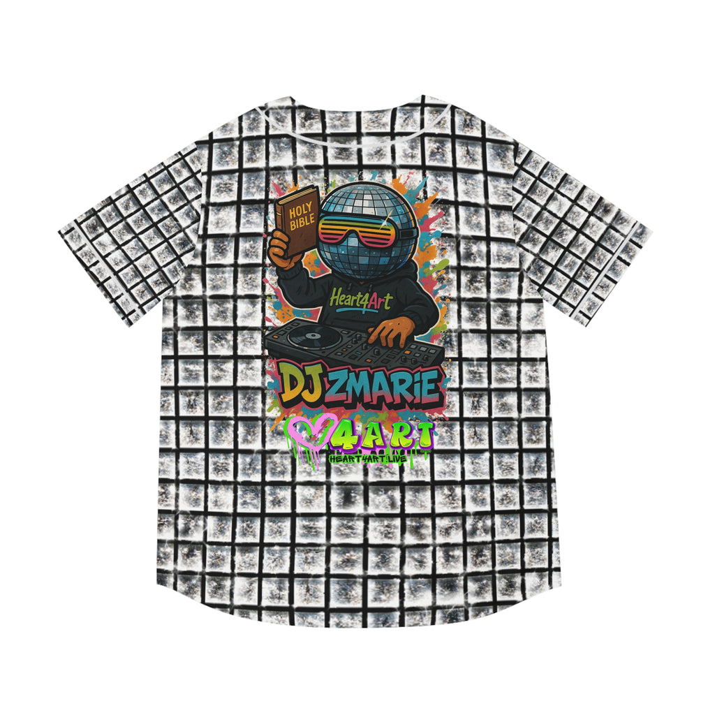 DJ ZMARIE Baseball Jersey (AOP)