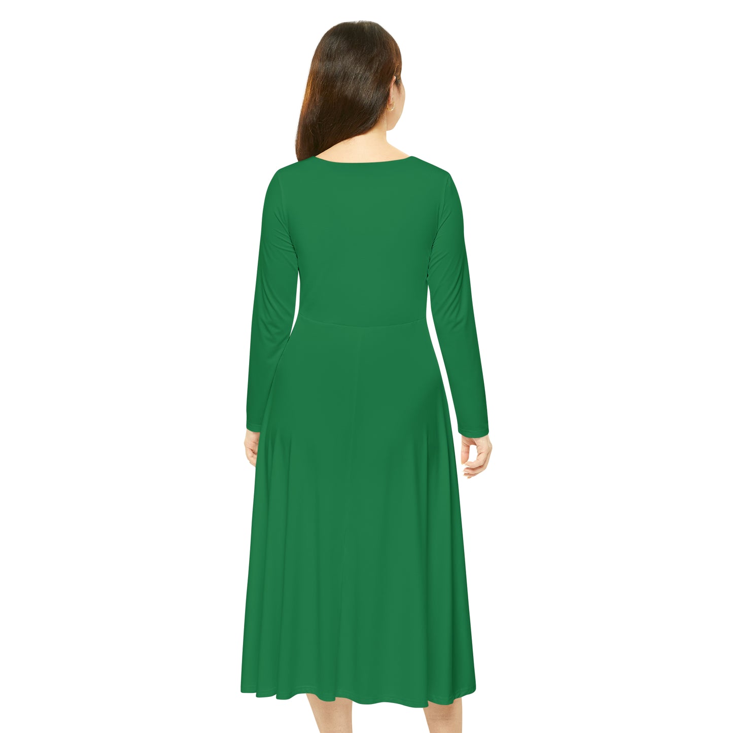 FOFMI WORLD CONVENTION 2023 Women's Long Sleeve Dress (Green)