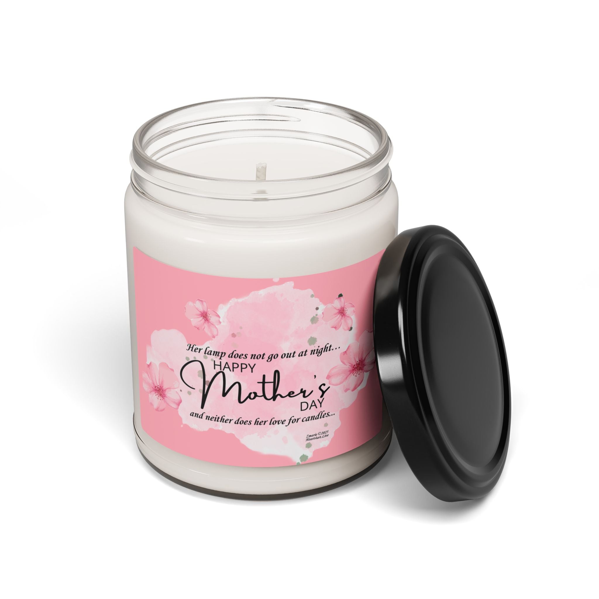 Her lamp does not go out at night… and neither does her love for candles- Premium Scented Soy Candle, 9oz