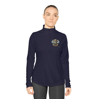 HOFFMAN STRONG Ladies Quarter-Zip Pullover