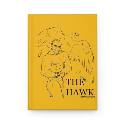 THE HAWK Hardcover Journal Matte (Gold)