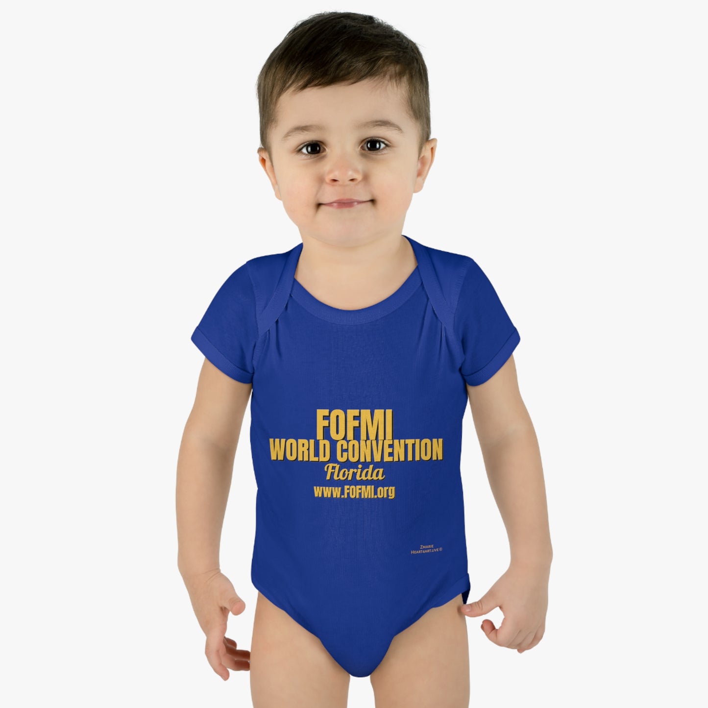 FOFMI WORLD CONVENTION Infant Baby Rib Bodysuit