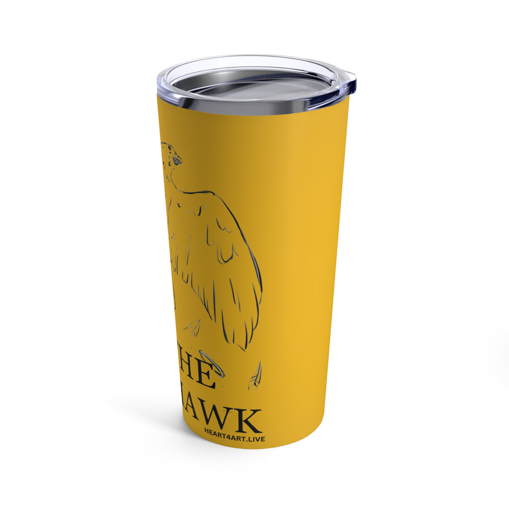 THE HAWK Tumbler 20oz (Gold)