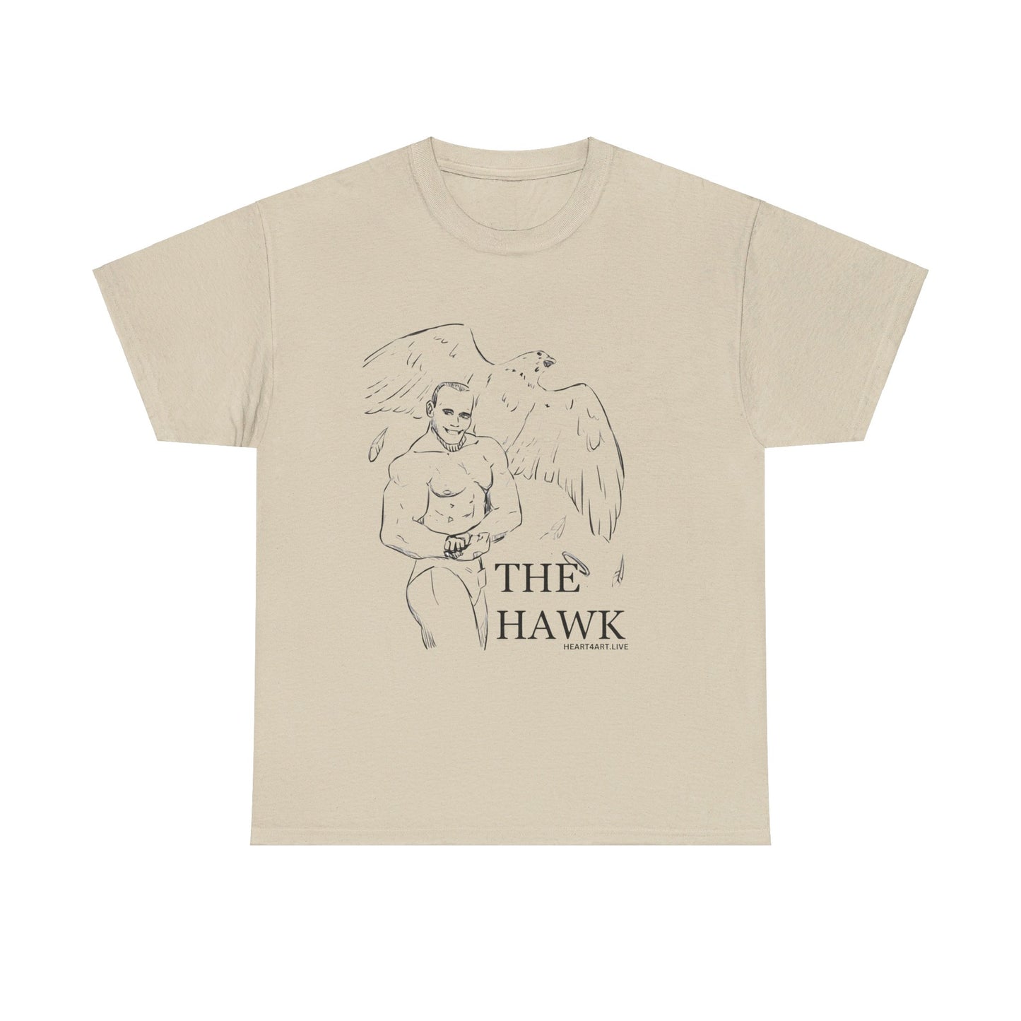 THE HAWK Unisex Heavy Cotton Tee