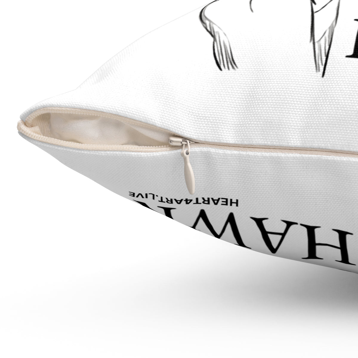 THE HAWK Spun Polyester Square Pillow