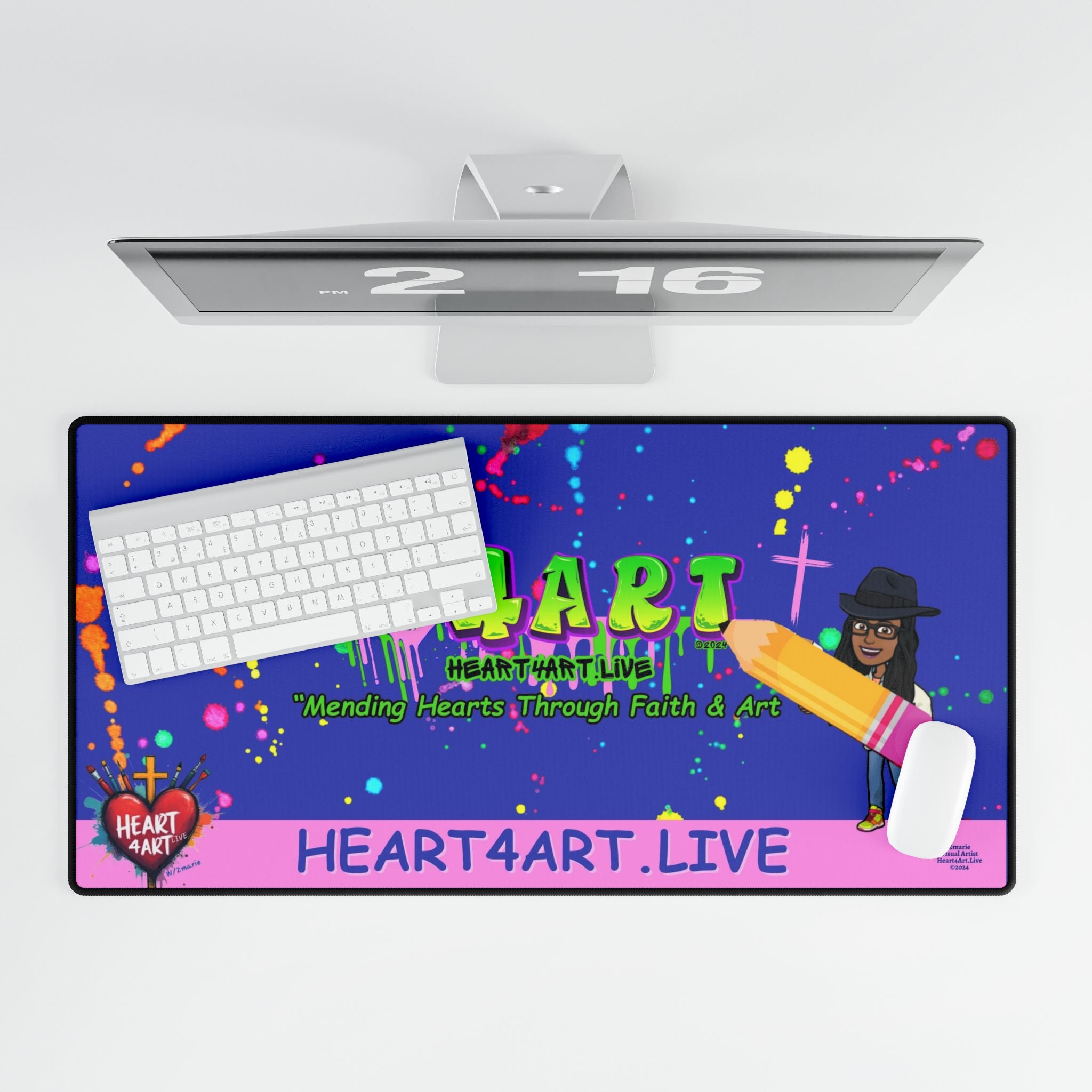 HEART4ART Desk Mats