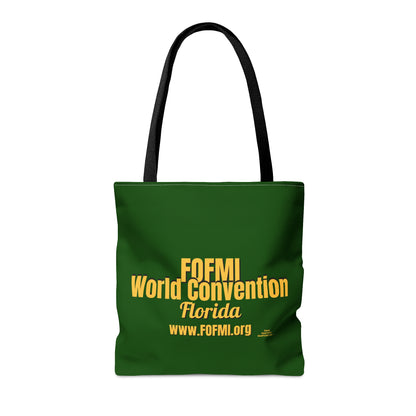 FOFMI WORLD CONVENTION Tote Bag (Green)