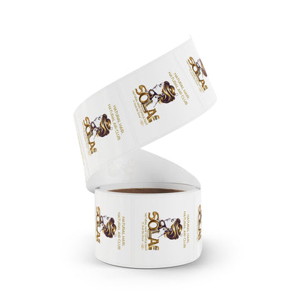 Solae Square Sticker Label Rolls
