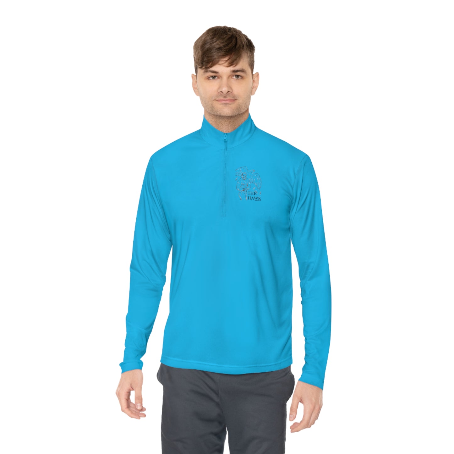 THE HAWK Unisex Quarter-Zip Pullover