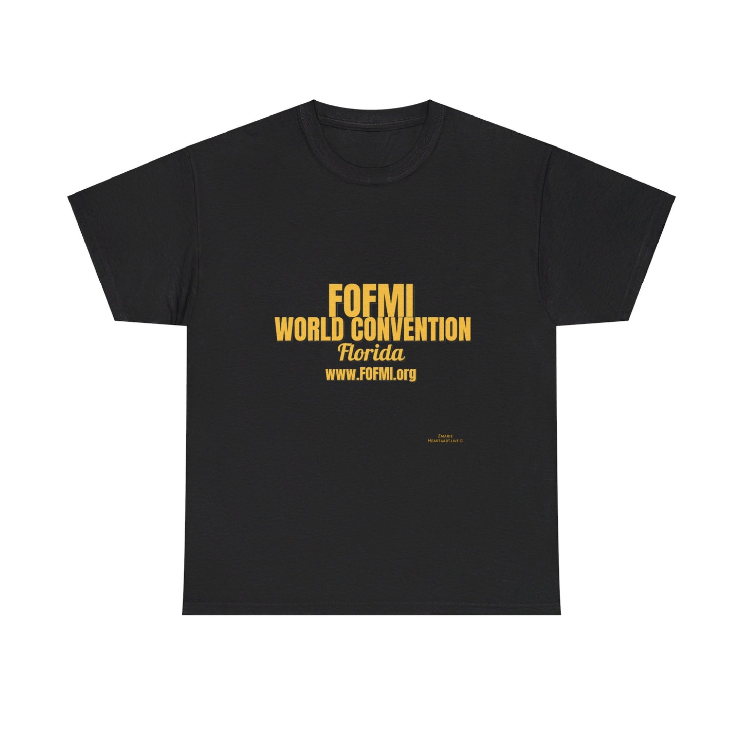 FOFMI WORLD CONVENTION Unisex Heavy Cotton Tee