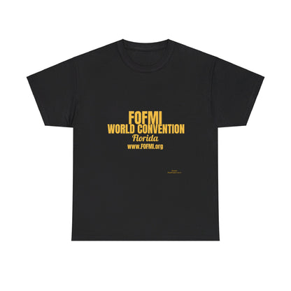 FOFMI WORLD CONVENTION Unisex Heavy Cotton Tee