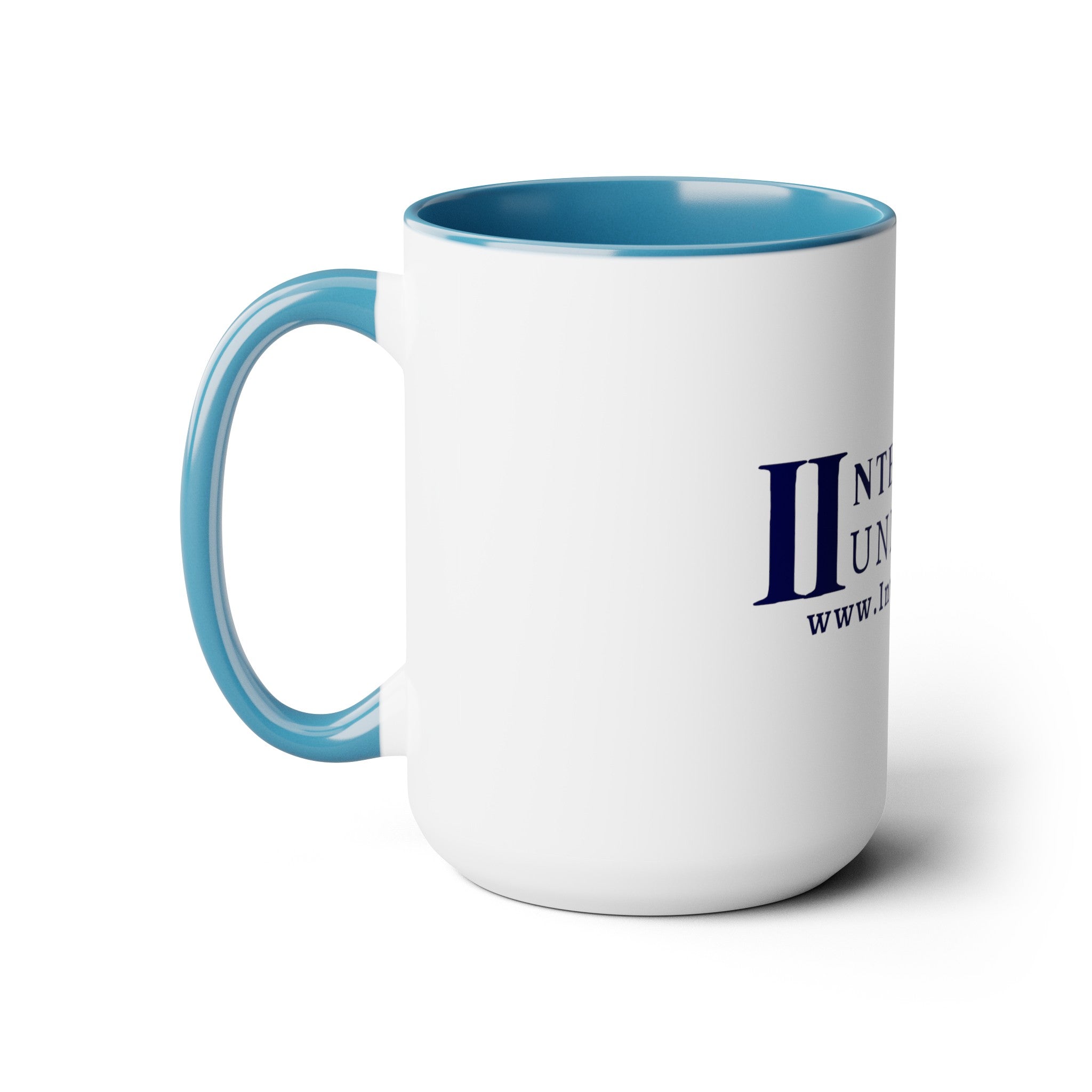 Interfaith University Two-Tone Coffee Mugs, 15oz