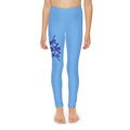 IAMBK Youth Full-Length Leggings (BLUE)