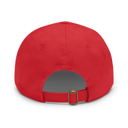 IU/FOFMI Baseball Cap with Leather Patch (Rectangle)